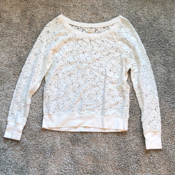 Aerie Lace Shirt - Picture 2 of 4